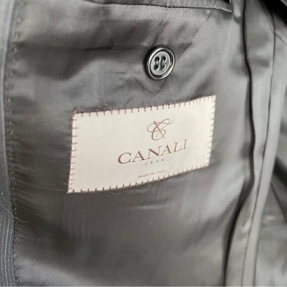 CANALI Striped Blazer 13280/31 - Picture 6 of 6